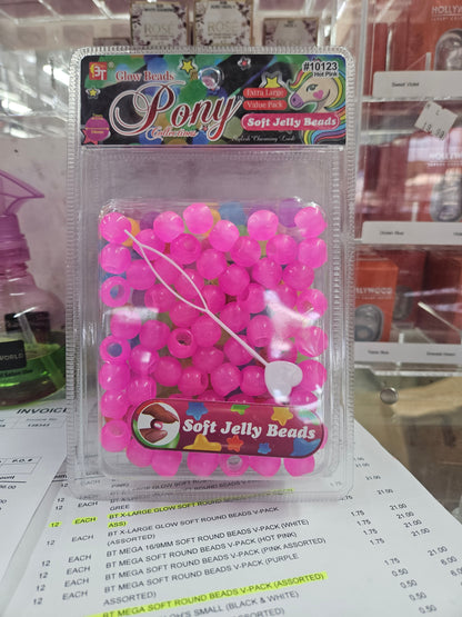 Pony soft jelly beads by Beauty Giant