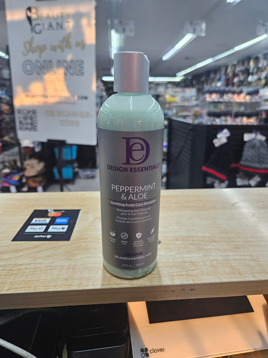 Design essential peppermint and Aloe shampoo