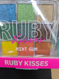Ruby kisses mint gum