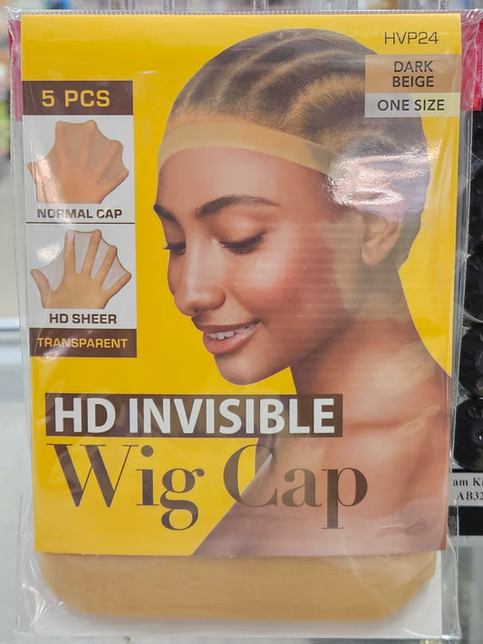 Red HD invisible wig cap 5pcs