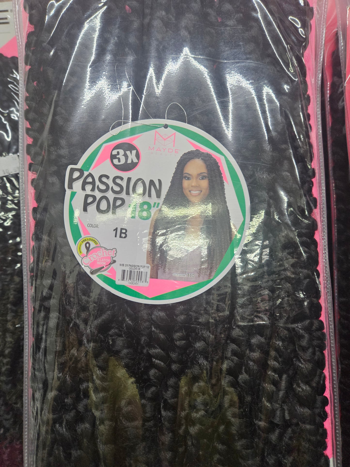 Mayde 3x passion pop 18"