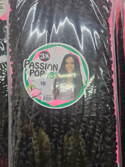 Mayde 3x passion pop 18"