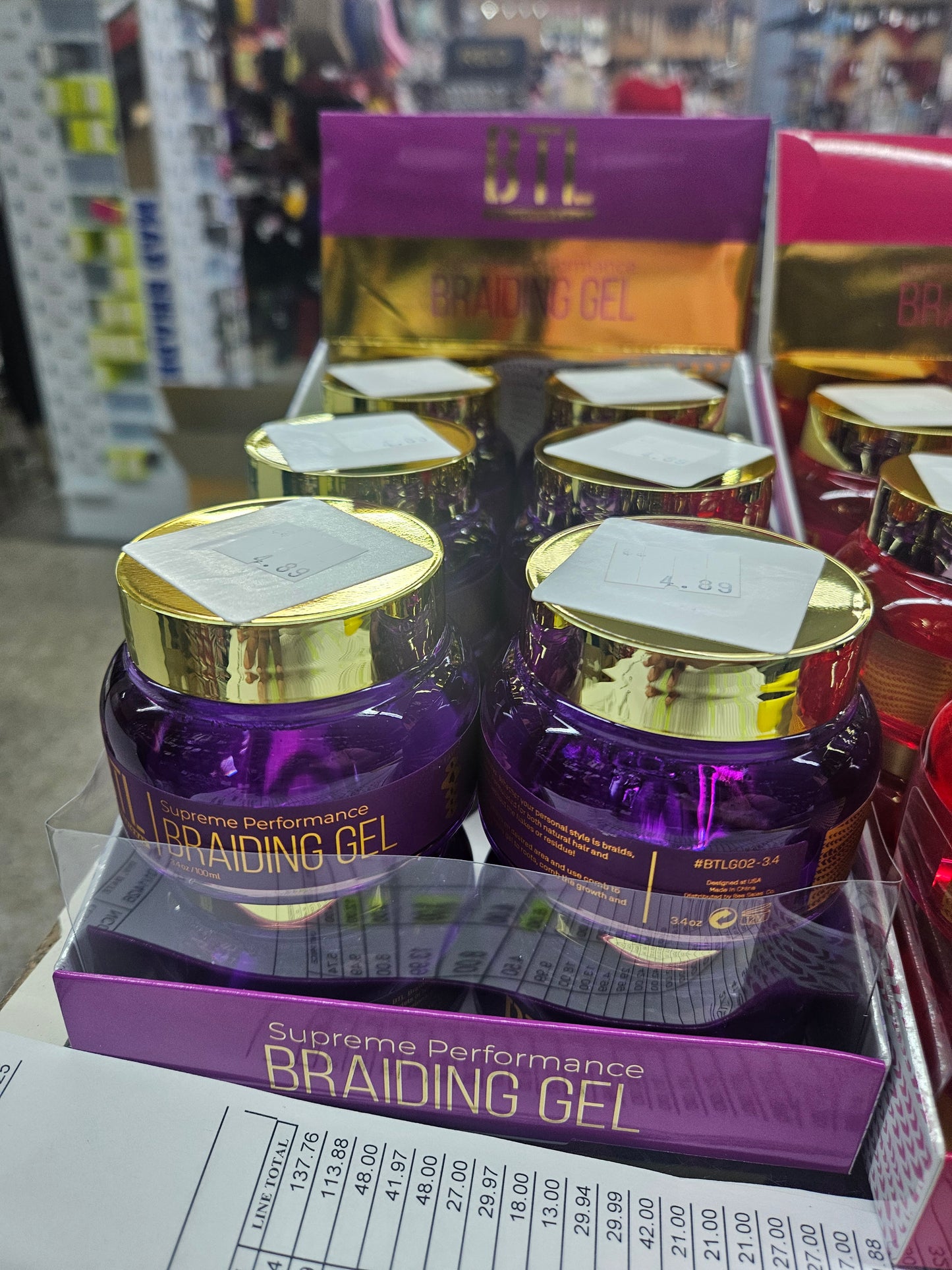 Btl performance braiding gel 3.4oz