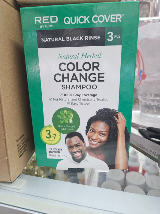 Red by kiss color change shampoo