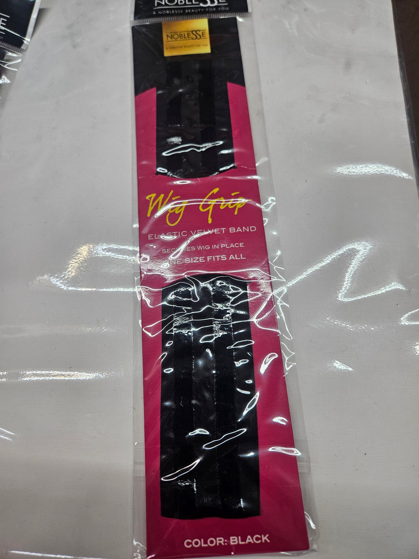 Noblesse wig grip, elastic velvet band
