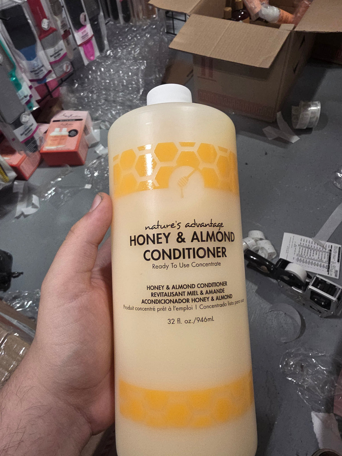NATURE'S ADVAN HNY/ALMD CON32Z by Beauty Giant