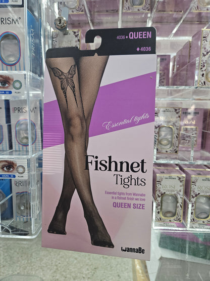 Essential tights fishnet queen sizes