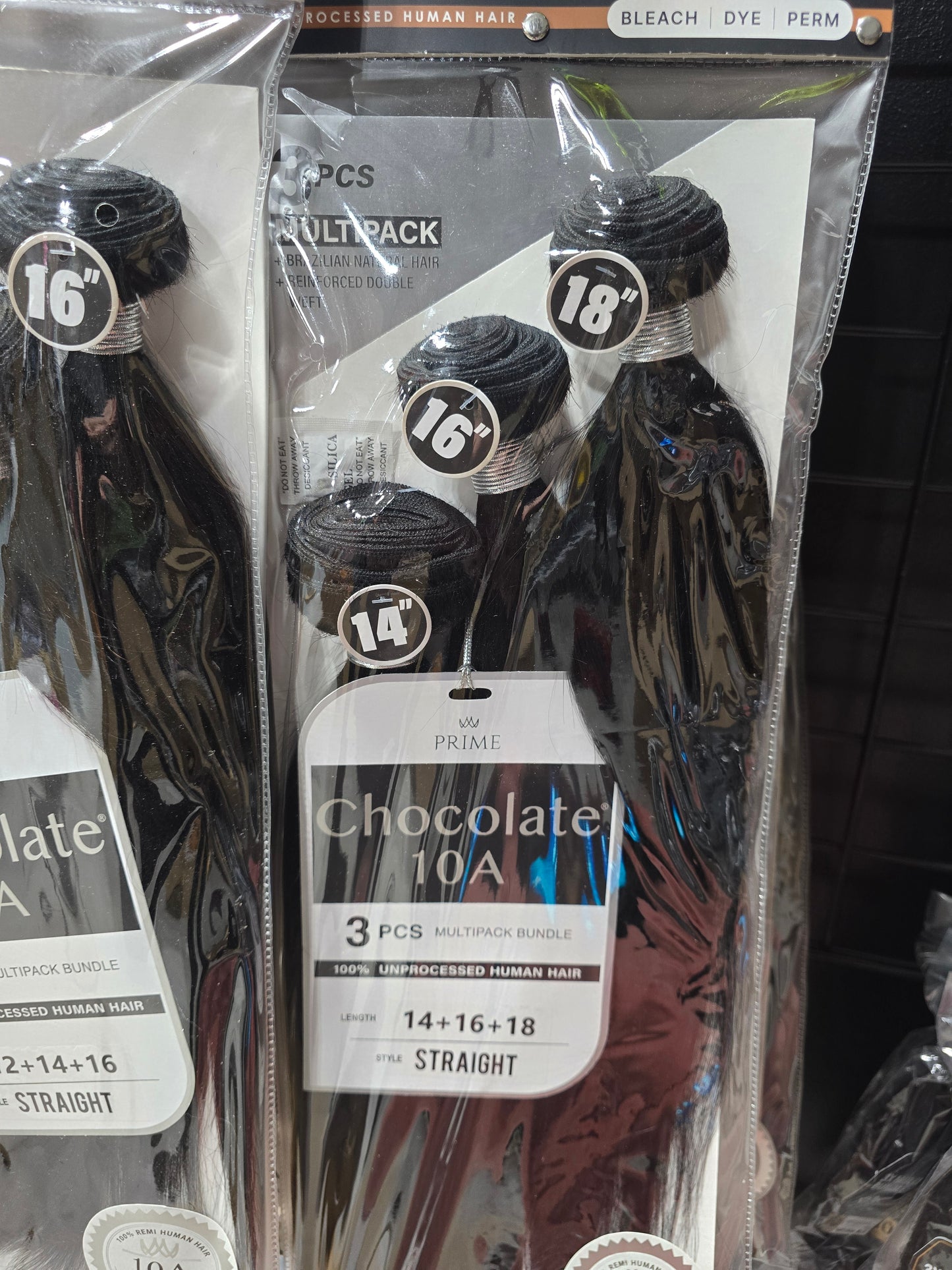 Prime Chocolate 100% human hair 3 bundle by Beauty Giant