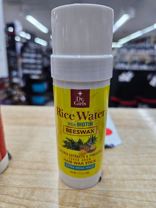 Dream. Girls rice water with biotin n beeswax hair wax stick 2.11oz