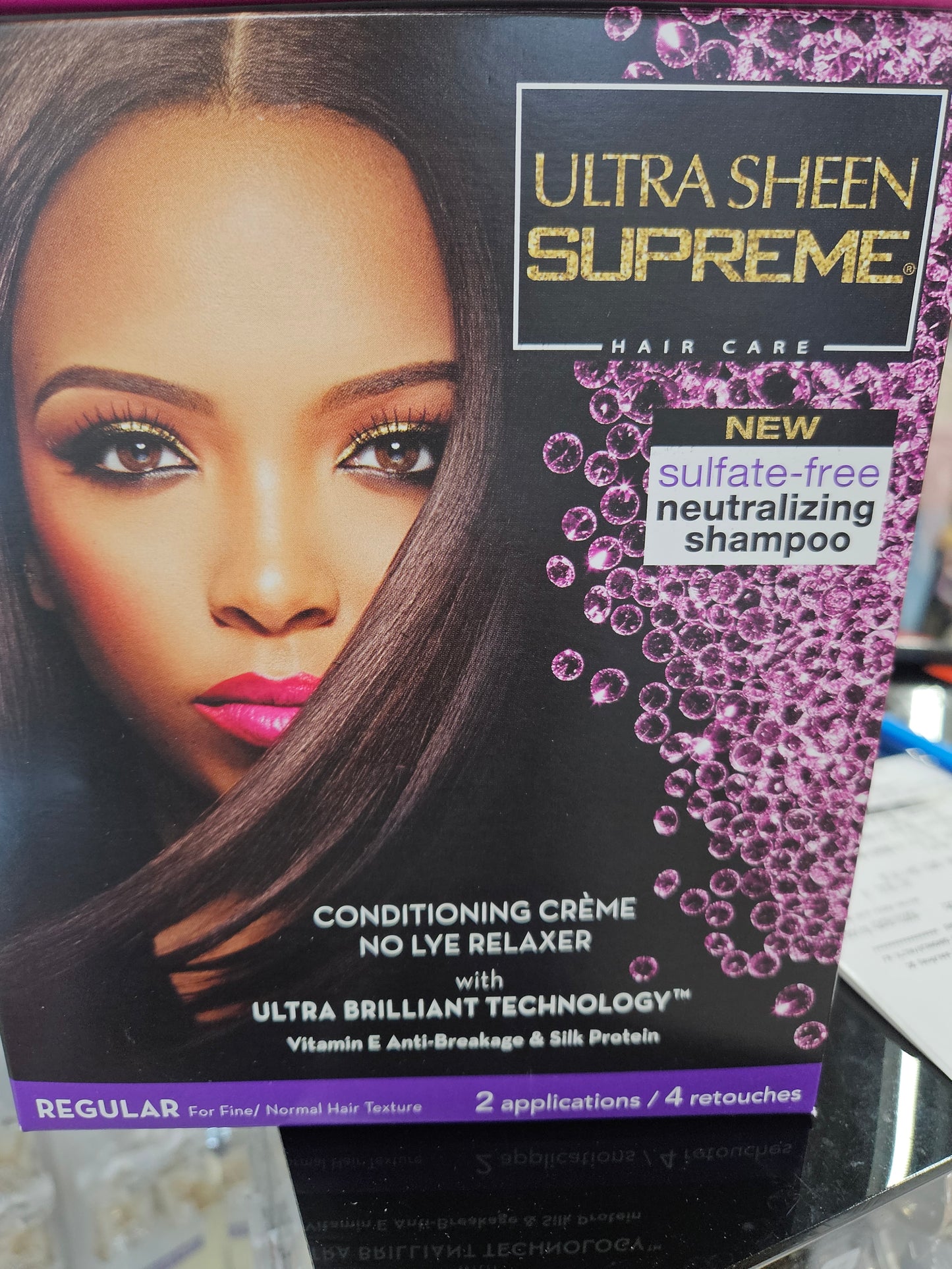 Ultra sheen supreme no lye relaxer