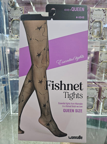 Essential tights fishnet queen sizes