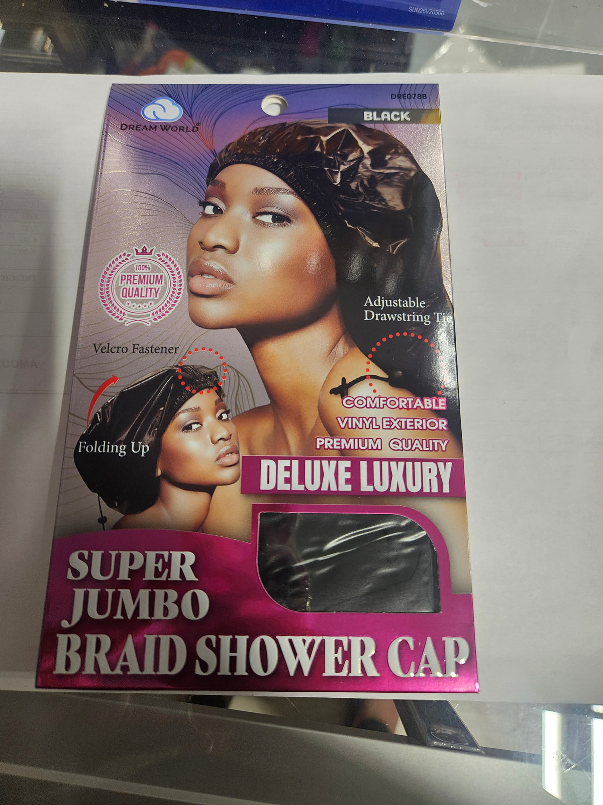 Dream world braid deluxe luxury shower cap by Beauty Giant
