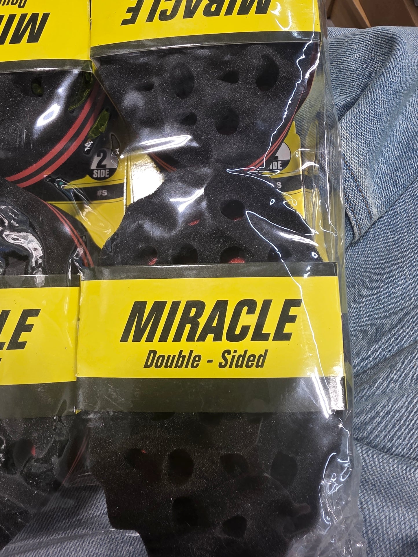 Miracle double sided sponge