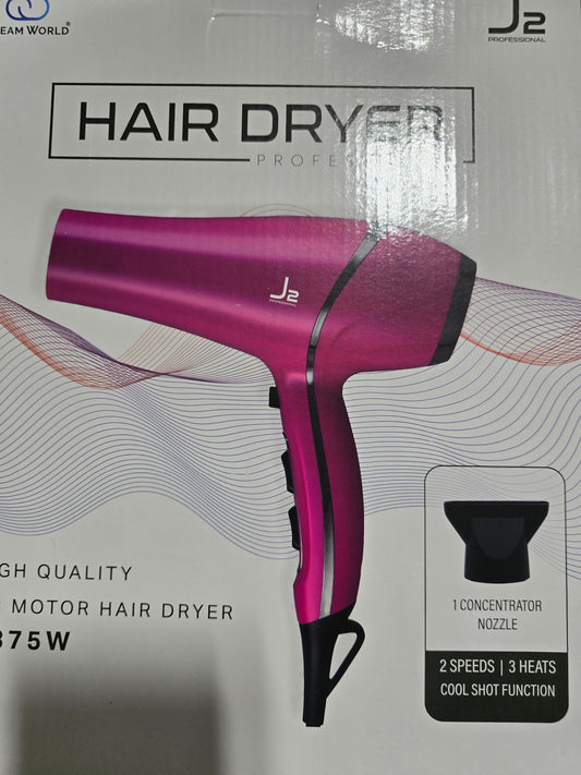 Hair dryer professional hot pink dre2130hp by Beauty Giant