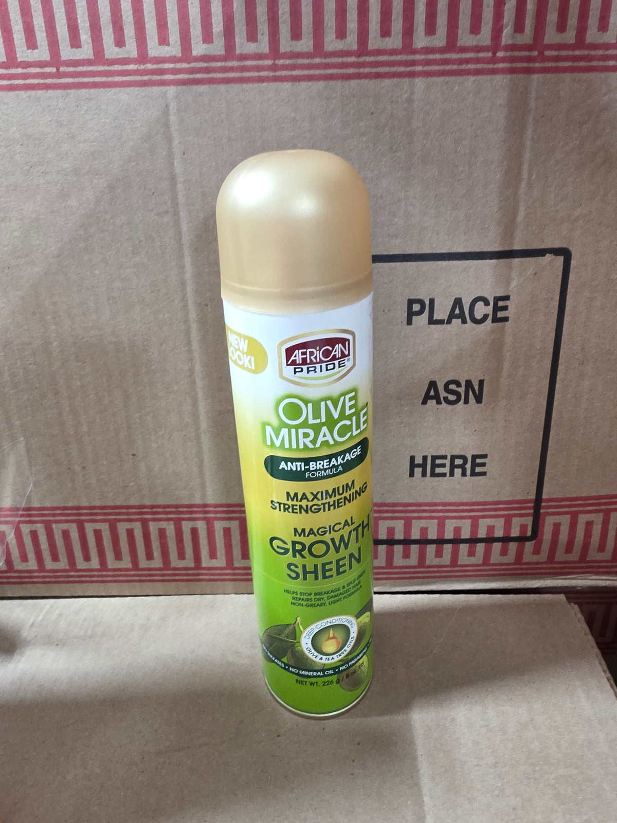 AFR PR OLIVE MIR SHEEN SPR 8OZ by Beauty Giant