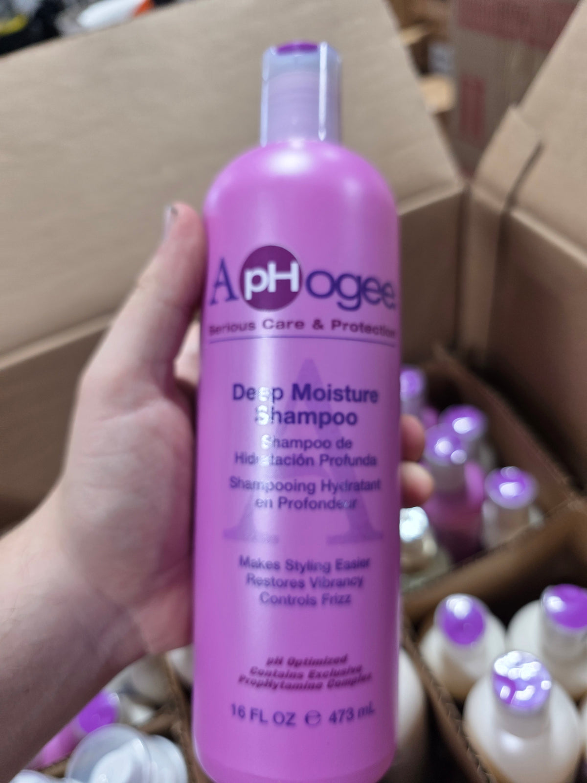 APHOGEE DEEP MOIST SHAMPOO 16OZ by Beauty Giant