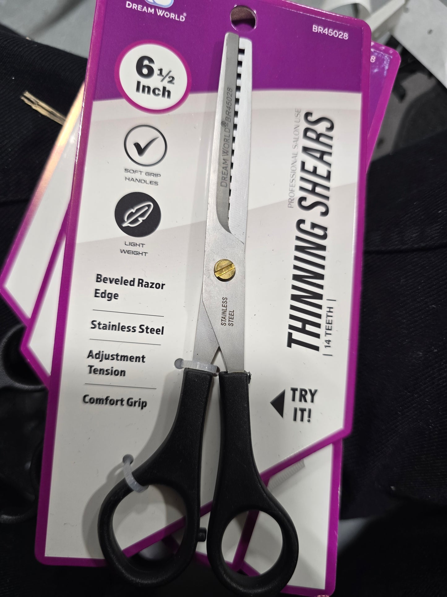 Dream Scissor Thinning 14teeth. 6 1/2in br45028 by Dream World