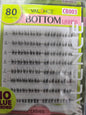 Valence Pre-Glue Bottom Lash 80Pc Cluster