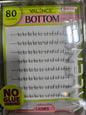 Valence Pre-Glue Bottom Lash 80Pc Cluster
