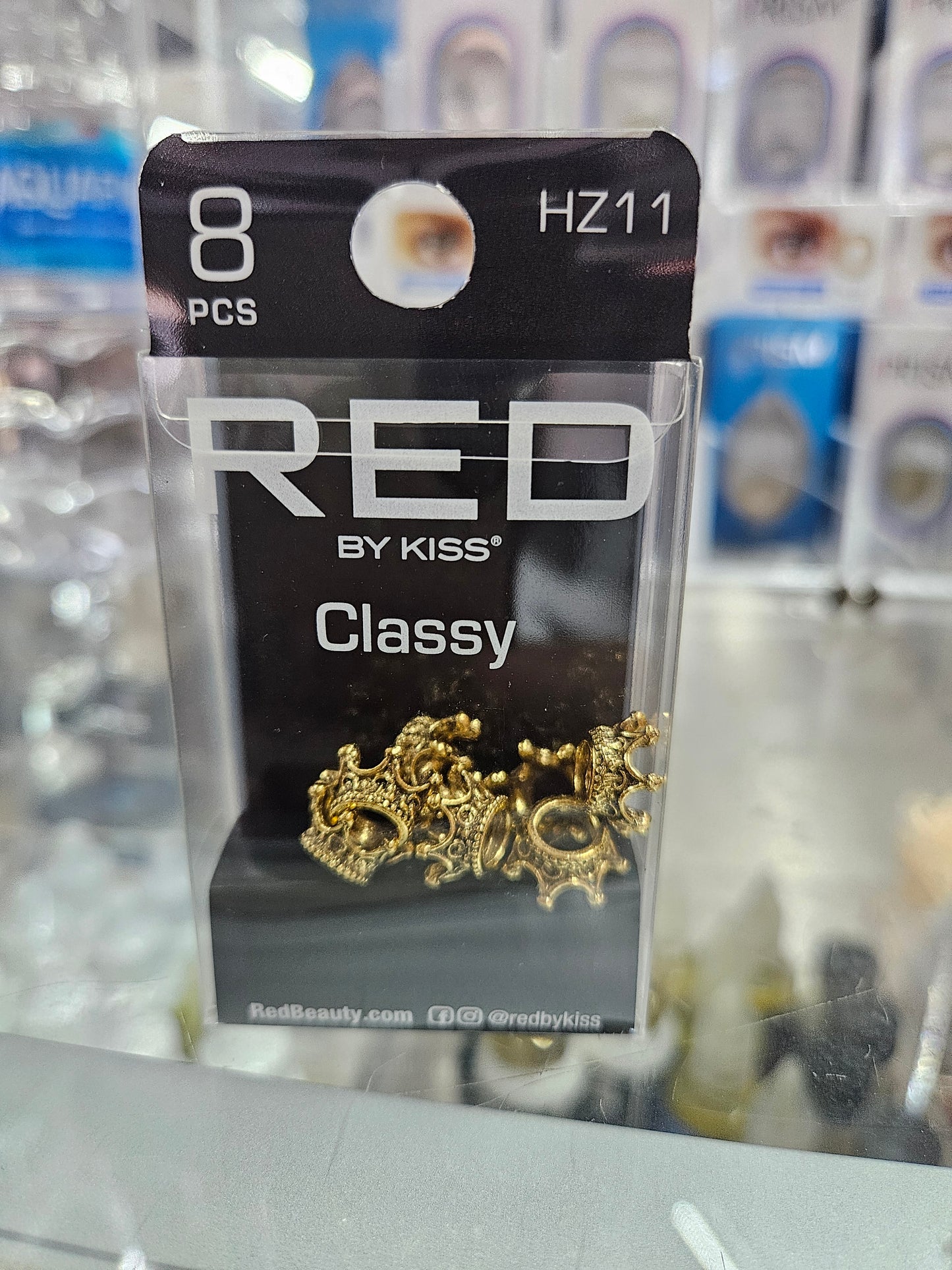 Red by kiss hair jewelry