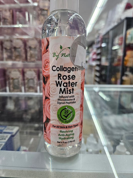 By nature collagen rose water mist