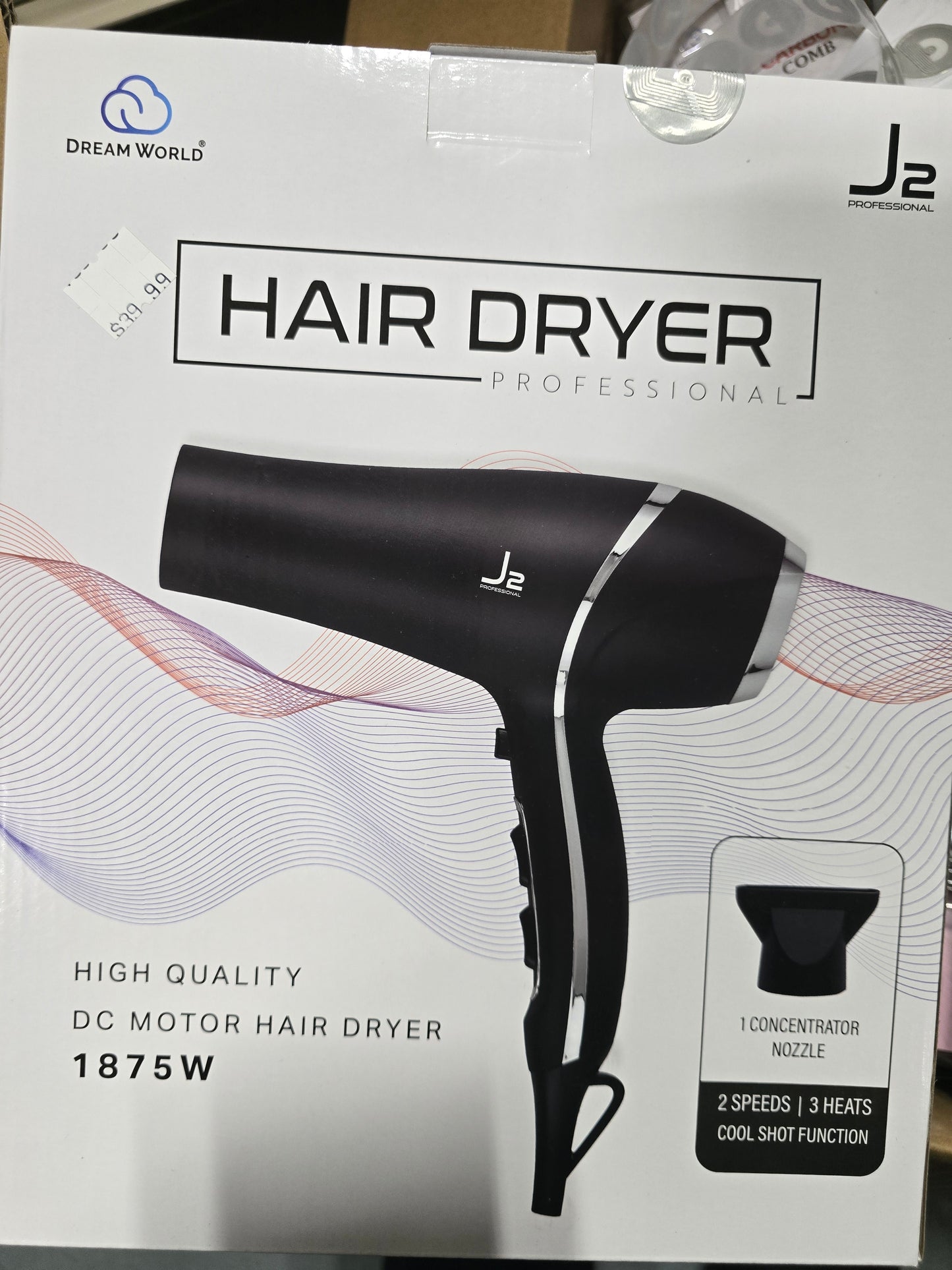 Hair dryer professional dre2130bk