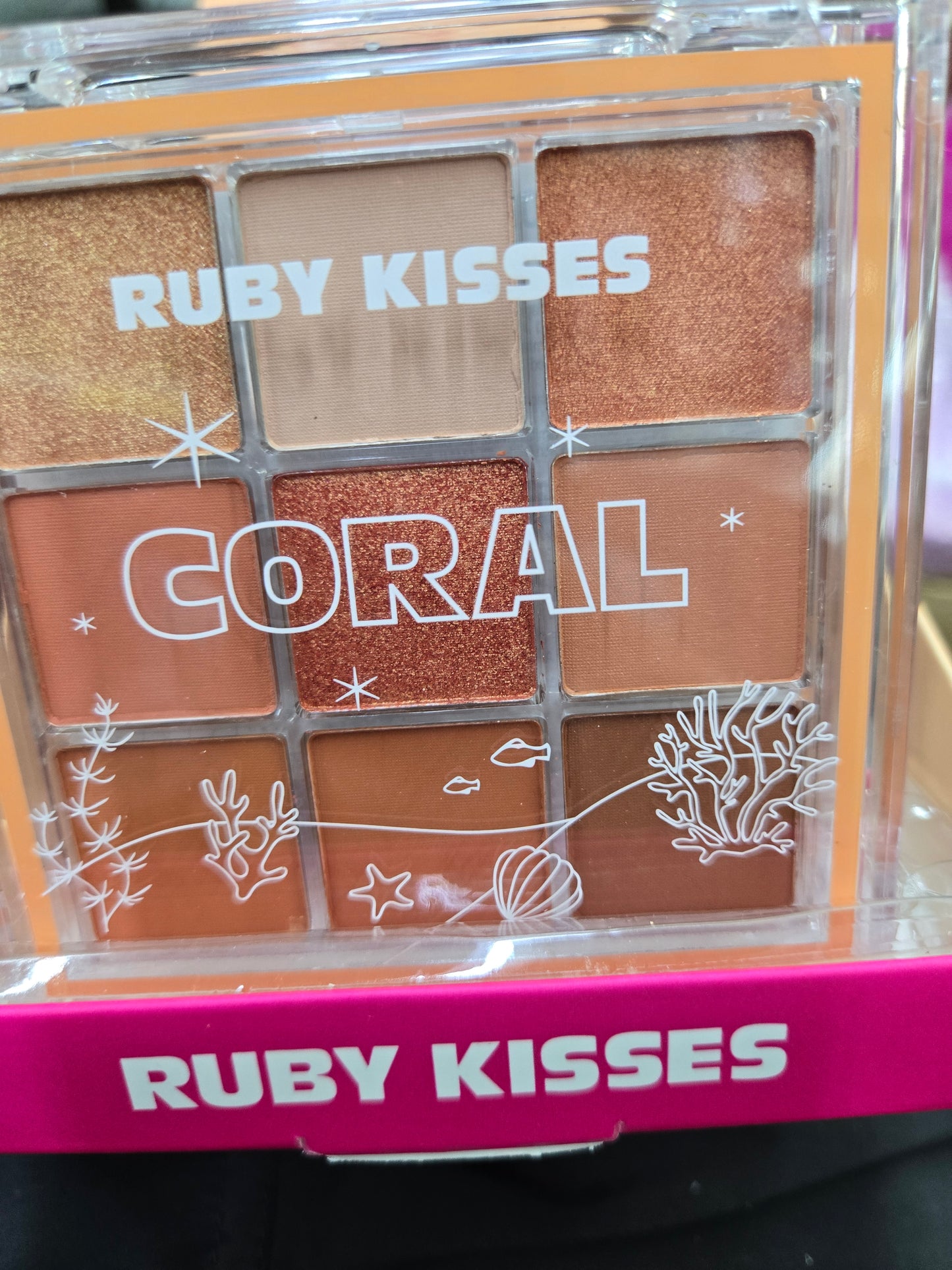 Ruby kisses coral