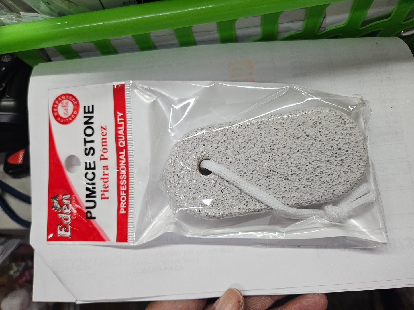 Pumice stone