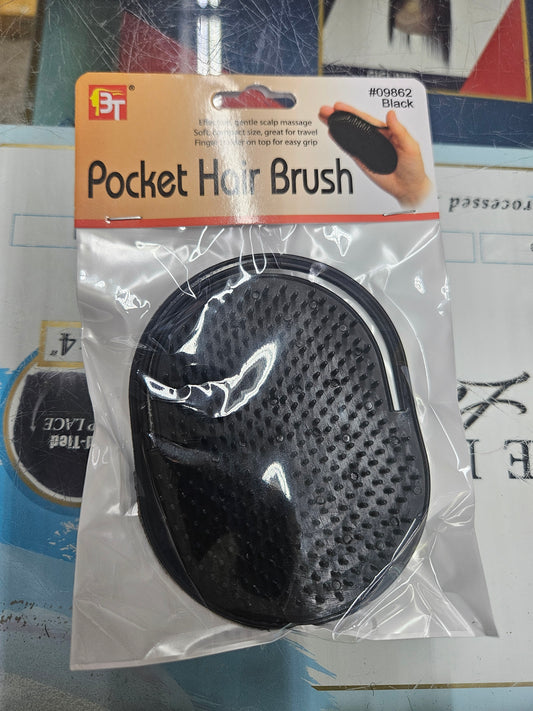 Pocket hair brush