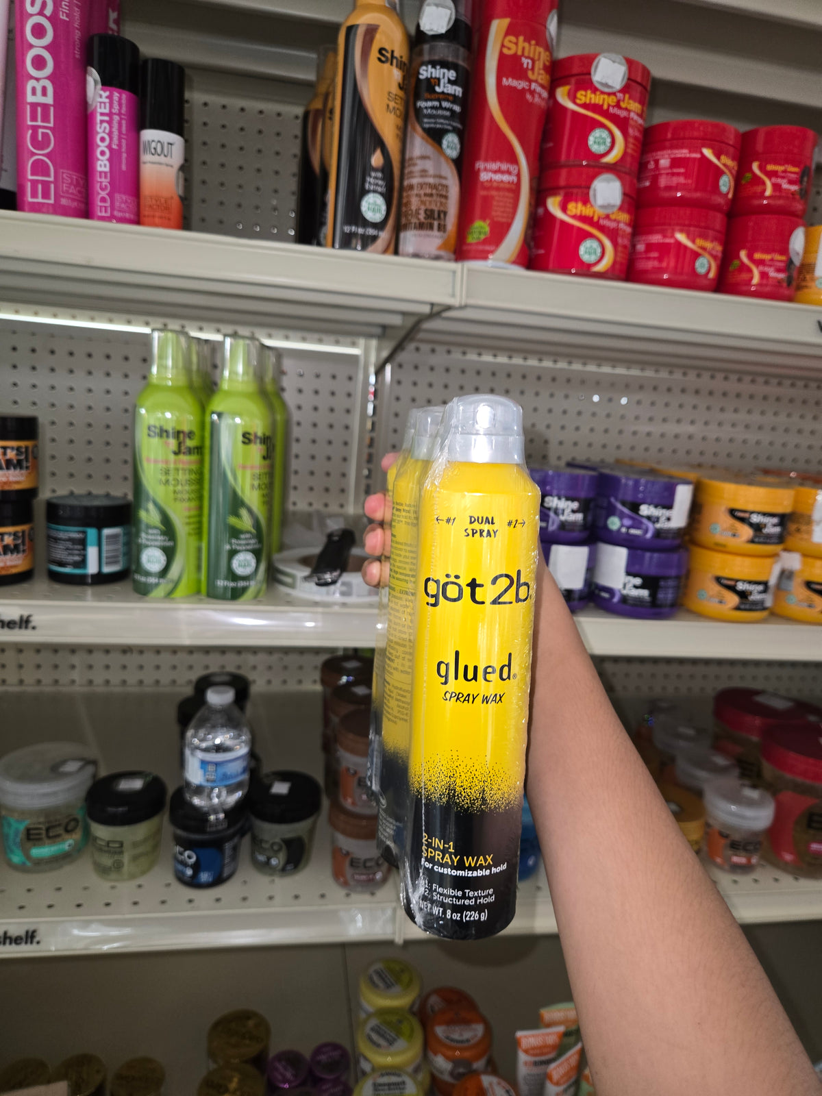 GOT2B GLUED SPRAY WAX 8Z by Beauty Giant