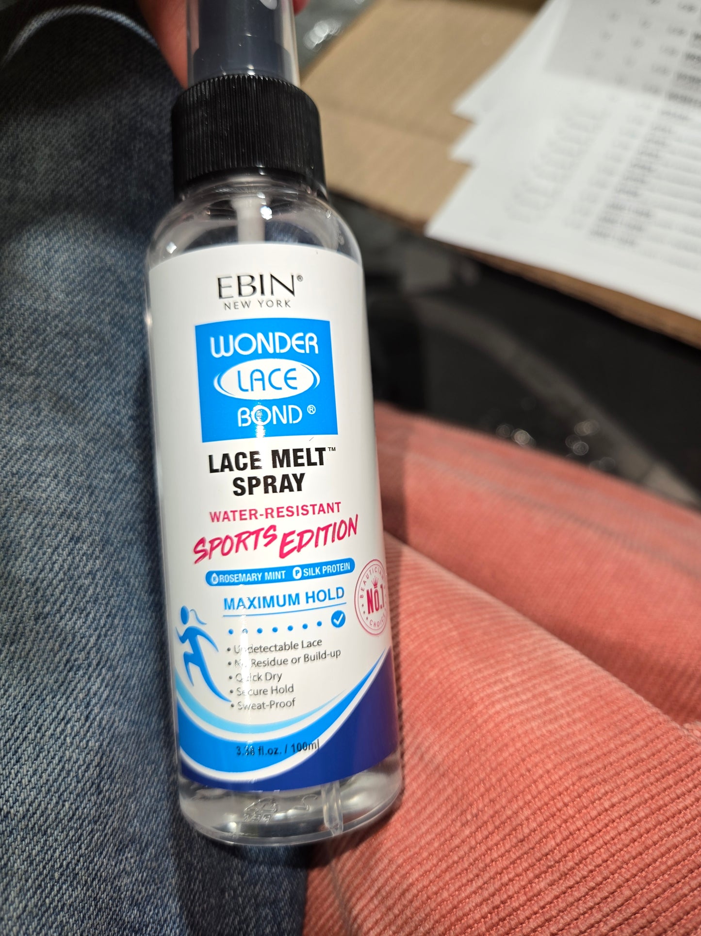 Lace melt spray water resistant sports edition 3.38 oz