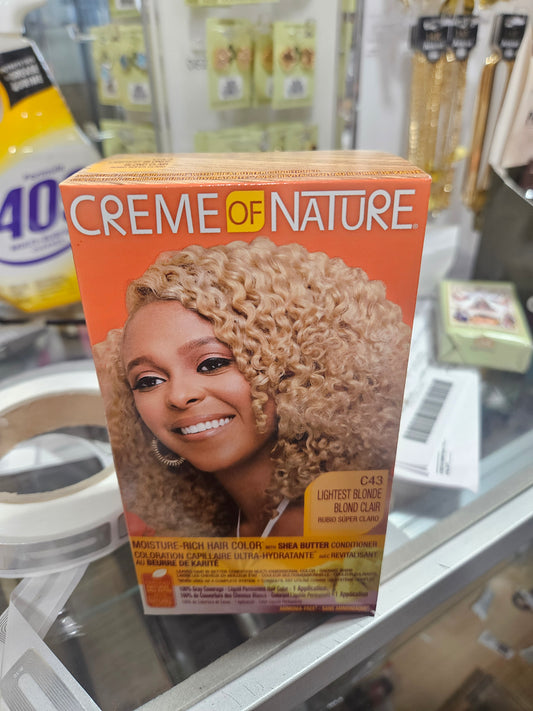 Creme of nature C43 lightest blonde by Beauty Giant