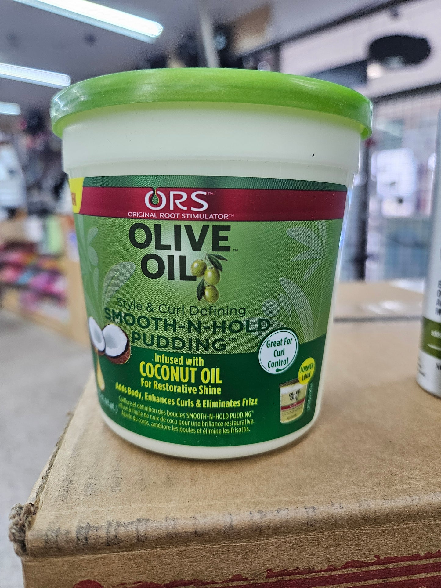 ORS Olive oil smooth n hold pudding