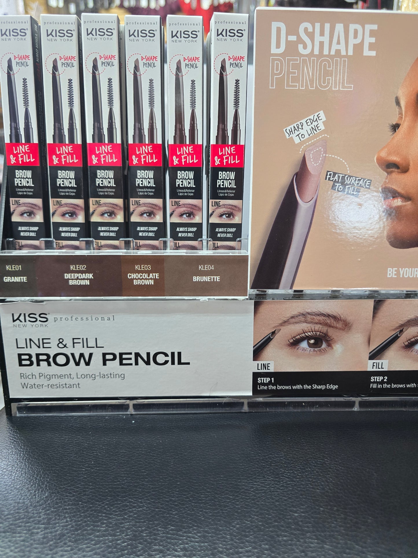 Kiss Professional  Line & Fill Brow Pencil