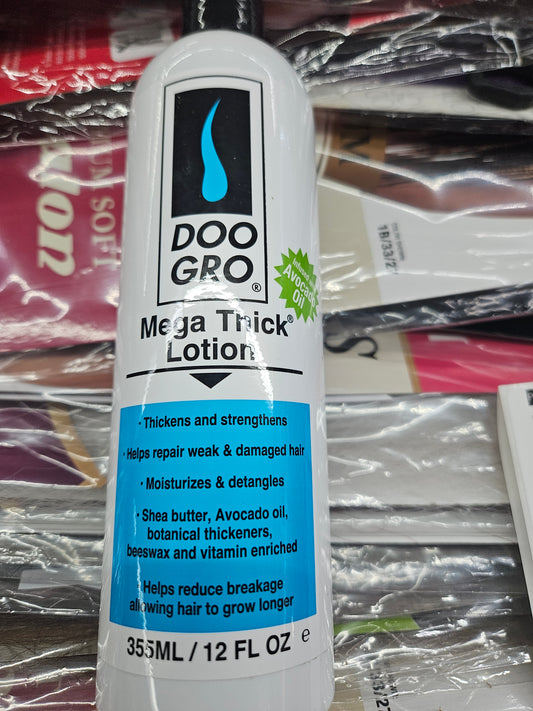 Doo gro Mega thick hair lotion 12oz