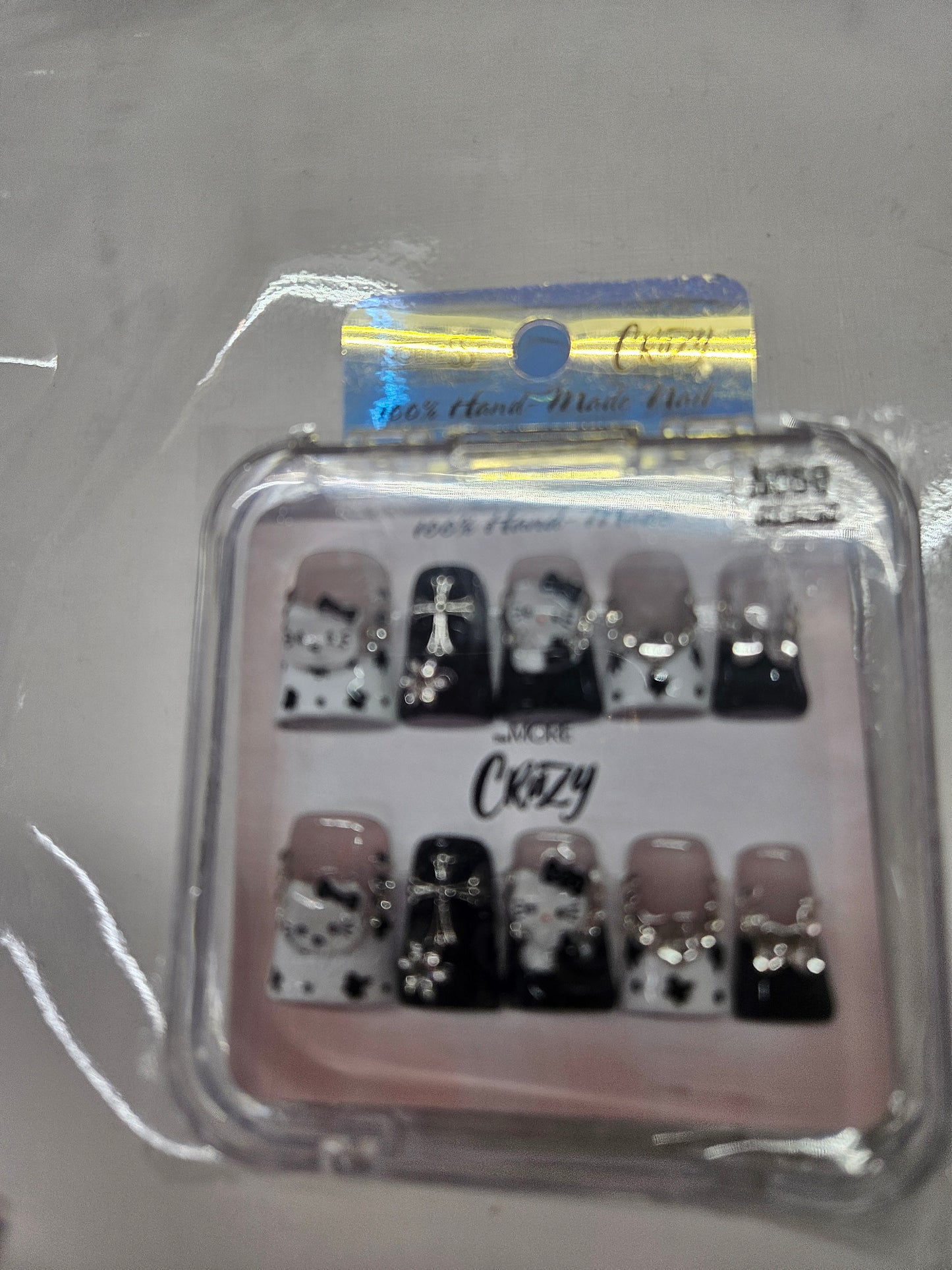 Crazy 100% hand made nails