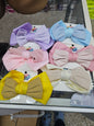 Hair bows 6 different colors