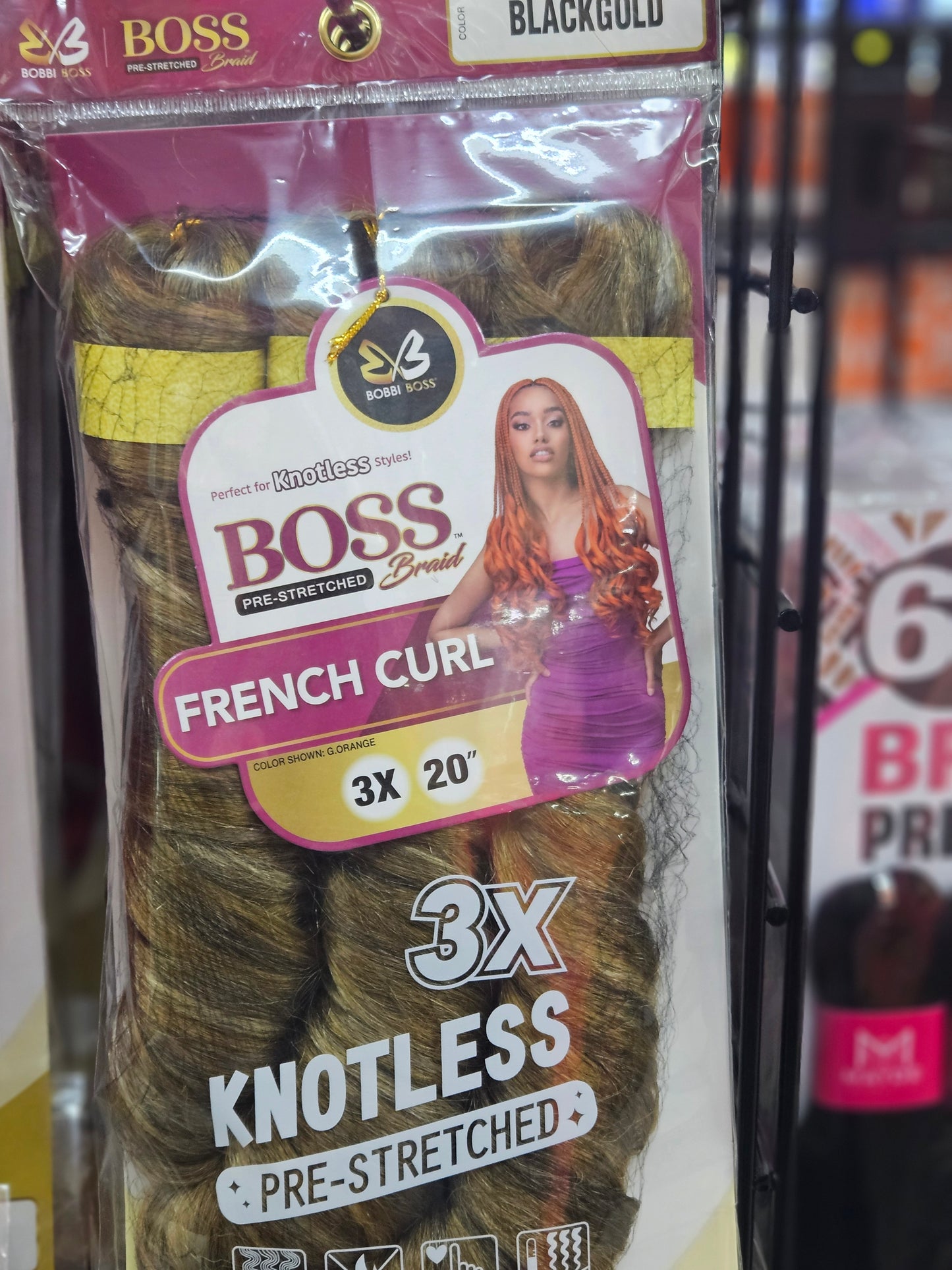 3x bobbi boss French curl 20"