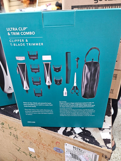 Andis ultra clip n trimmer combo