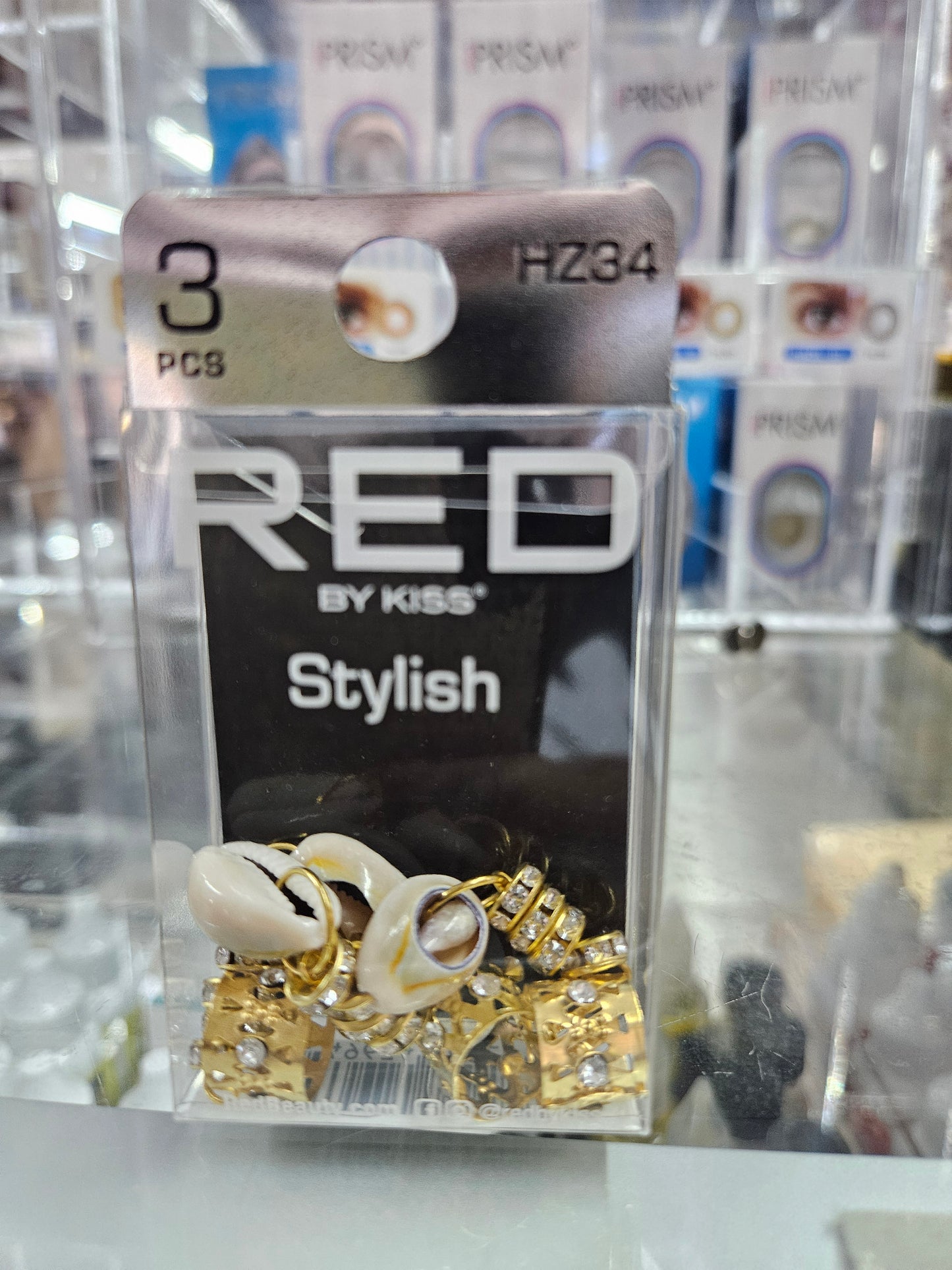 Red by kiss hair jewelry