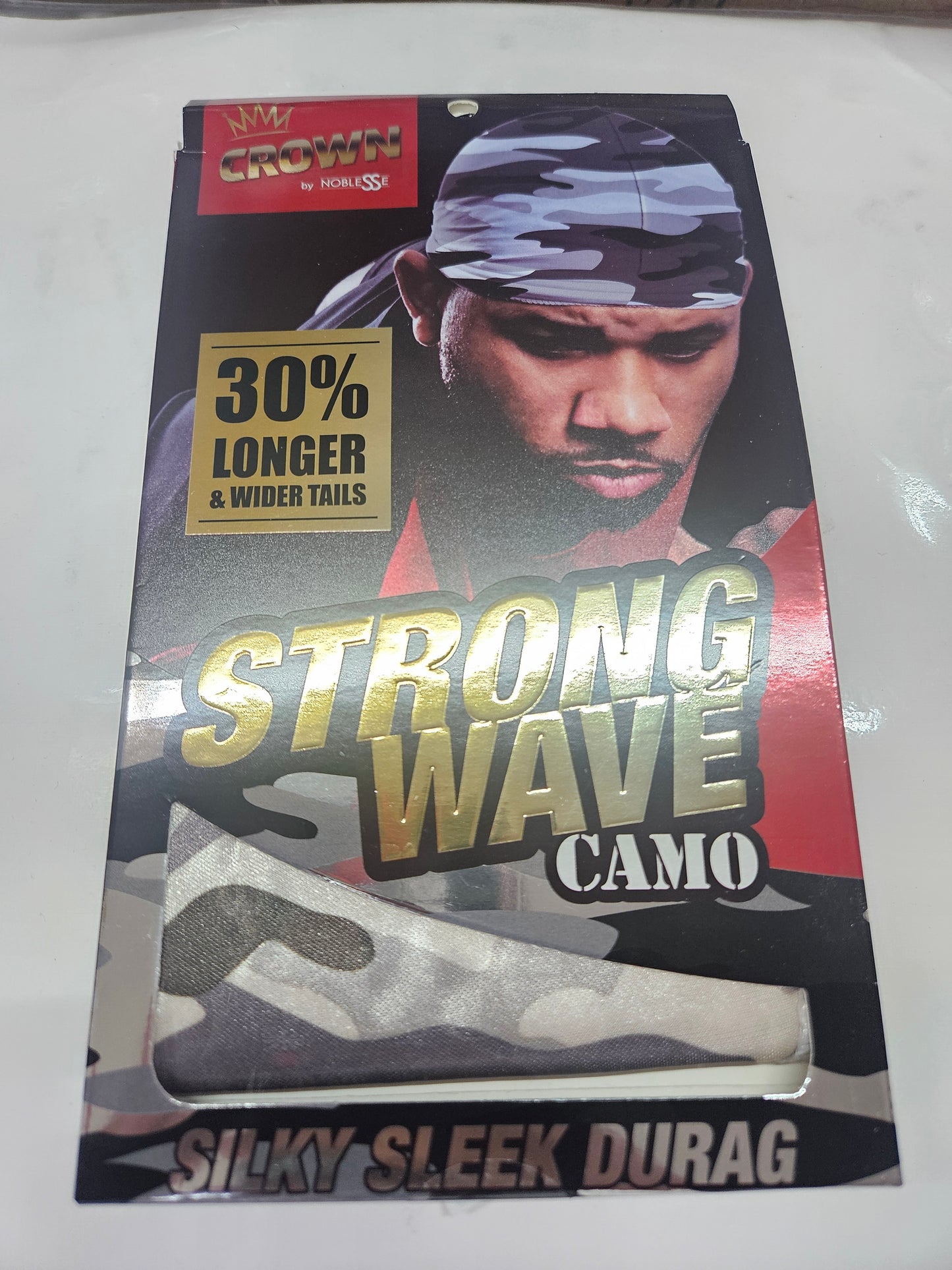 Noblesse crown silky sleek Durag Camo