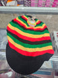 Jamaican rasta cap with visor