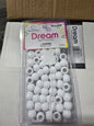 Dream bead 2200 roung big white