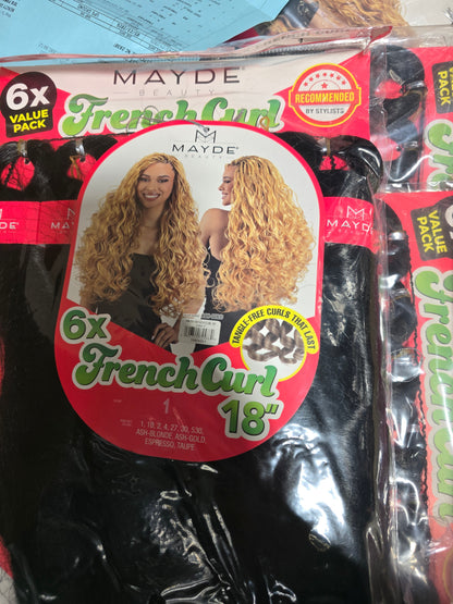 Mayde french curl 18"