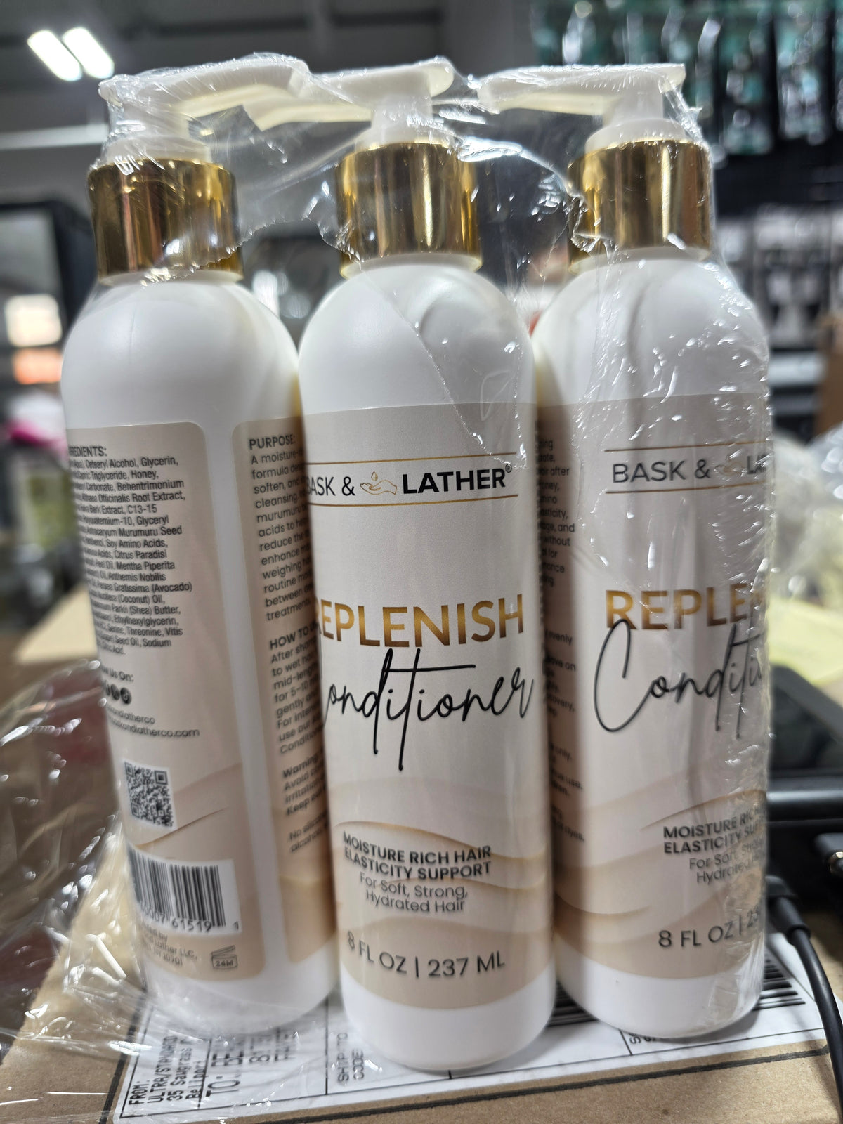 BASK&LATHER REPLEN COND 8OZ by Beauty Giant