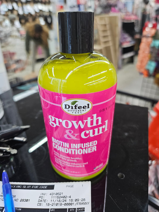 Difeel Growth N Curl Cond