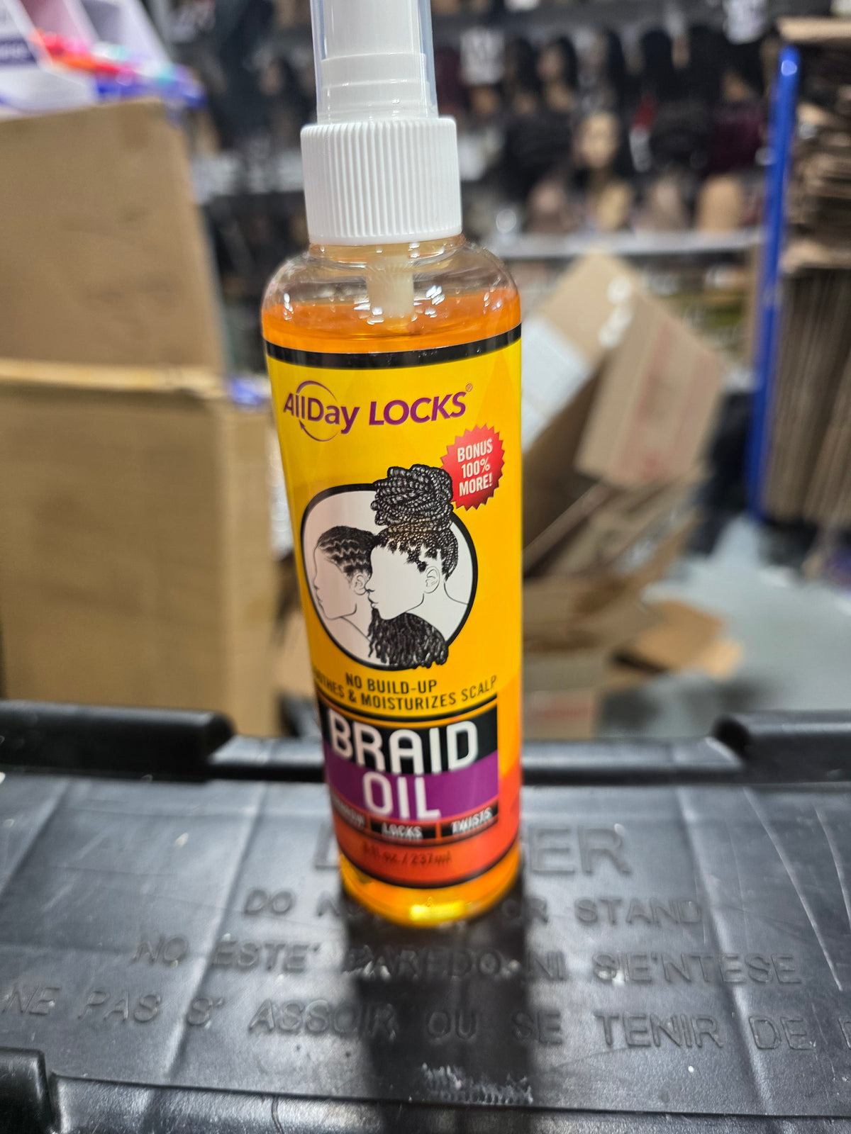 ALLDAY LOCKS BRAID OIL 8OZ by Beauty Giant