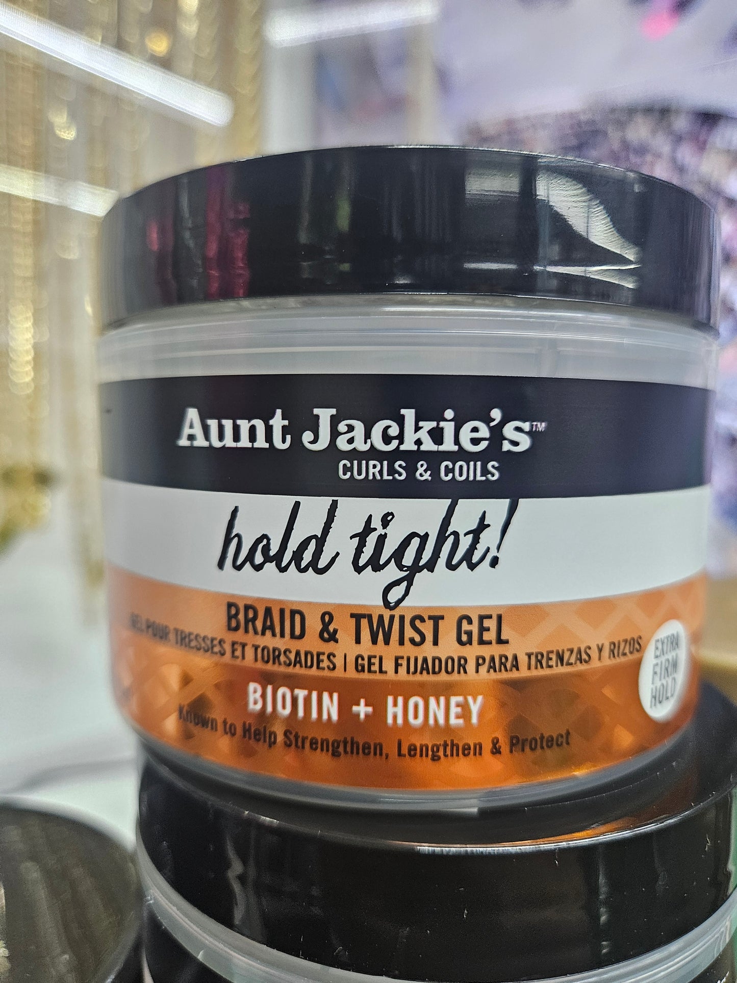 Aunt Jackie hold tight braid n twist gel