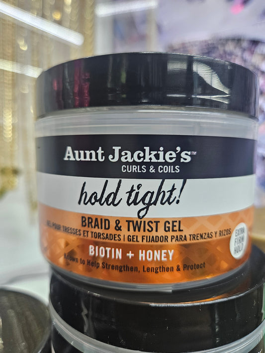 Aunt Jackie hold tight braid n twist gel