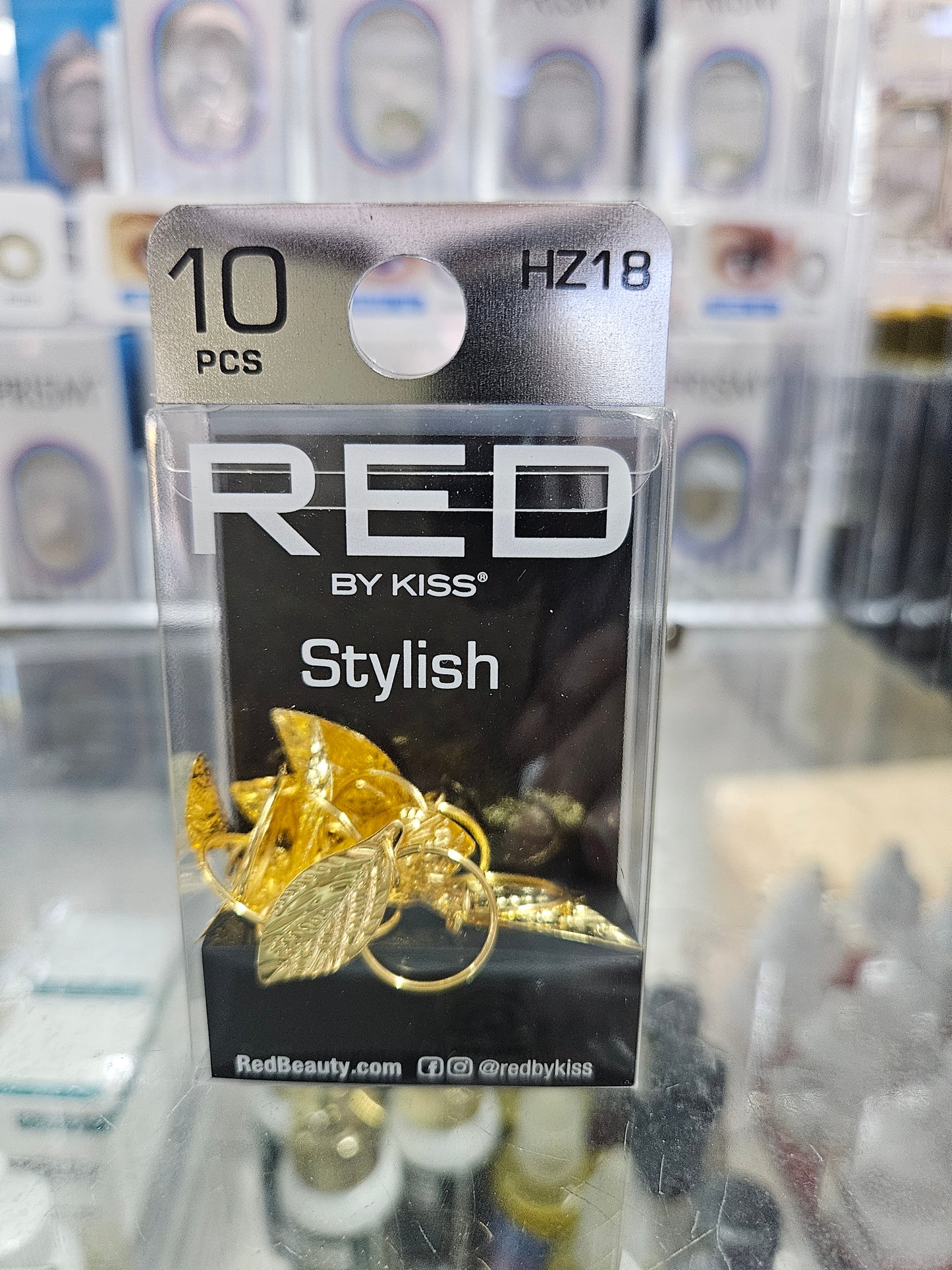 Red by kiss hair jewelry